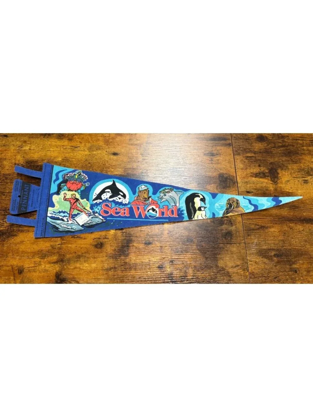 Vintage Sea World pennant